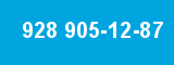 928 905-12-87
